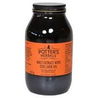 Potters Malt Ex & Cod LOil & Buttersco 650g