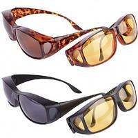 Polarised Wrap Around Glasses Colour - Tortoise Shell