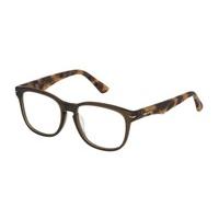 police eyeglasses vpl392 blackbird 4 6w8m