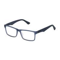 police eyeglasses vpl391 blackbird 3 955m