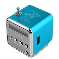 Portable Micro USB Mini Stereo Super Bass Speaker Music MP3/4 FM Radio