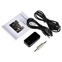 Portable Bluetooth 3.0 Audio Music Streaming Receiver Adapter with Hands Free Calling 3.0MM Stereo Output