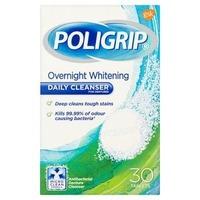 Polygrip Whitening Daily Cleansers 30pk