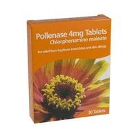 pollenase allergy hayfever chlorphenamine tablets 30s