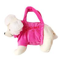 Poodog Design Plush Toys Soft Hand Bag