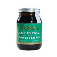 Potters Malt Extract Cod Liver Oil 650g (1 x 650g)