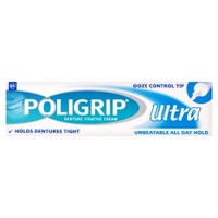 Poligrip Ultra Denture Fixative Cream 40g