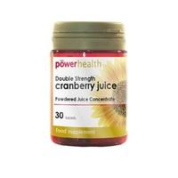 Power Health Double Strength Cranberry Juice Tablets 30 tablets