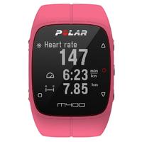 Polar M400 GPS Watch With Heart Rate Monitor (HRM) - Pink