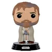 Pop! Star Wars - The Force Awakens Bearded Luke Skywalker #106 Vinyl Bobble-head Figure