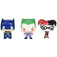 Pocket Pop! Batman 3-pack Figures - Batman Harley Quinn & The Joker #04 (4cm)