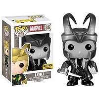 Pop Marvel Loki Black and White Helme