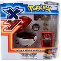 Pokemon Catch N Return Pokeball Bunnelby And PokeBall