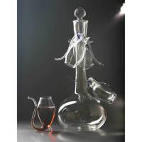 Port Decanter & 4 Glass Sipper Set