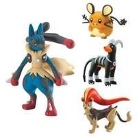 pokemon 4 pack mega lucario pyroar dedenne houndoom