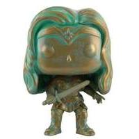 Pop Dc Bvs Wonder Woman Bronzed Pat