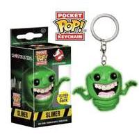 pocket pop ghostbusters slimer glows in the dark vinyl figure keychain