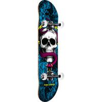 Powell Peralta CMYK Skull & Snake Complete Skateboard - Blue 7.625\