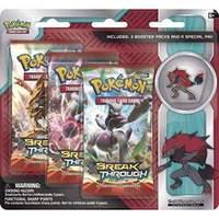 Pokemon Zoroark Triple Pack Cdu (with Pins)