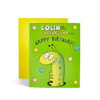 pop up colin the caterpillar activity birthday card