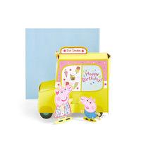 pop up peppa pig ice cream van birthday card