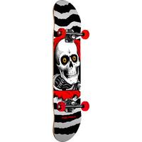 Powell Peralta One Off Ripper Complete Skateboard - White/Red 8\