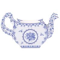 Porcelain Blue Party Teapot Centrepiece