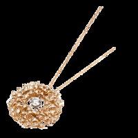 ponte vecchio 18ct rose gold firmamento pendant