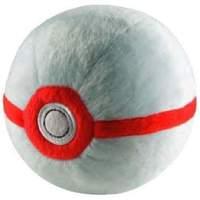 Pokemon Poke Ball Plush Premier (White+Red)
