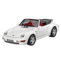 porsche carrera cabrio 124 scale model kit