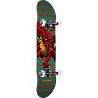 Powell Peralta One Off Cab Dragon Complete Skateboard - Green/White 7.75\