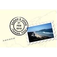 Postcard with Stamp Card