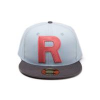 Pokémon Team Rocket Big R Snapback Cap - Blue