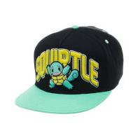 pokmon squirtle snapback cap blackblue