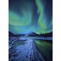 power of nature northern lights jigsaw puzzle