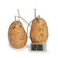 Potato Powered Digital Clock