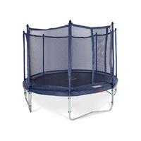 Powerjumper 14ft Blue Trampoline with Safety Net and Ladder