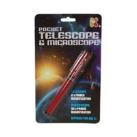 Pocket Telescope And Microscope Toy