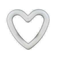 polystyrene heart ring 20 cm