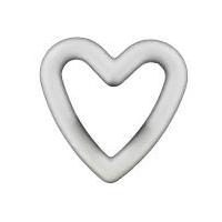 Polystyrene Heart Ring 15 cm