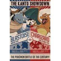 Pokemon Blastoise & Charizard Poster