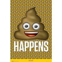 Poo Emoji Poster