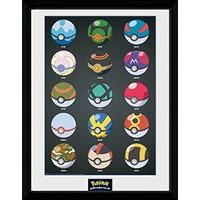 Pokemon Pokeballs Poster