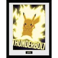 Pokemon Pikachu Thunderbolt Poster