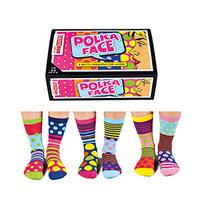 Polka Face Ladies Socks