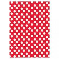 polka dot gift wrap