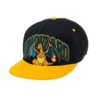 Pokémon Charizard Snapback Cap - Black/Yellow