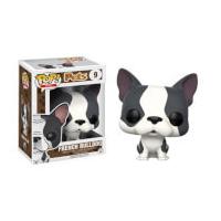 pop pets gray and white french bulldog pop vinyl figure