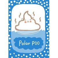 polar poo funny christmas card dl1138