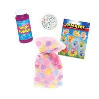 polka dot filled party bag kit